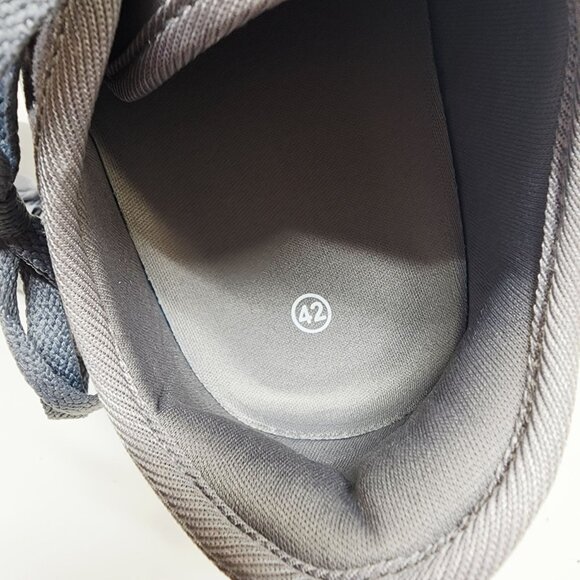 Ryka Womens Gray Lace-Up Casual Sneakers Size 42 us 10 - Picture 3 of 10